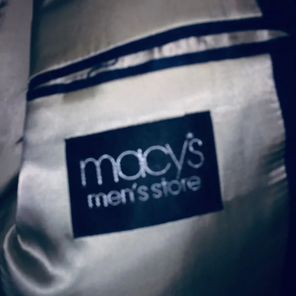 Macy's men's 100% linen sport jacket blazer 40R - Picture 3 of 10